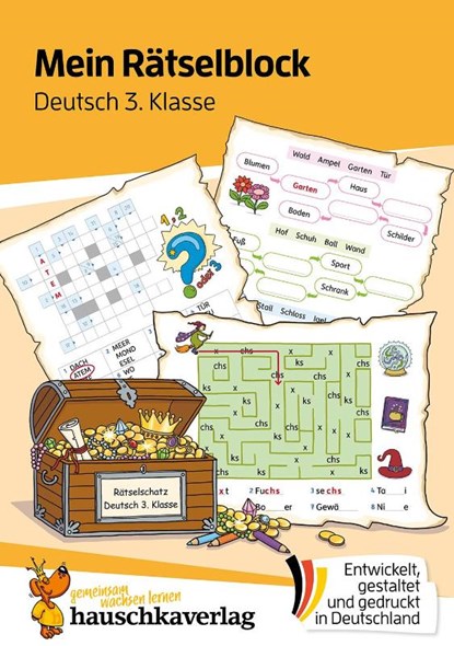 Mein Rätselblock Deutsch 3. Klasse, Christine Weideneder - Paperback - 9783881006835