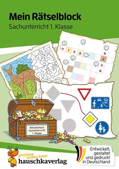 Mein Rätselblock Sachunterricht 1. Klasse, Sonja Fiedler-Tresp - Paperback - 9783881006866