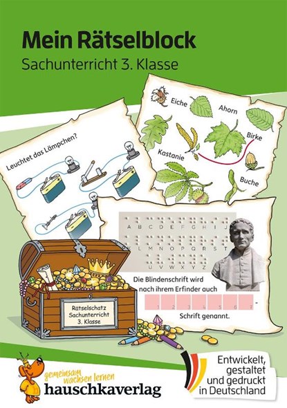Mein Rätselblock Sachunterricht 3. Klasse, Diana Depireux - Paperback - 9783881006880