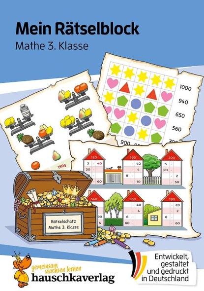 Mein Rätselblock Mathe 3. Klasse, Joshua Schulz - Paperback - 9783881006934