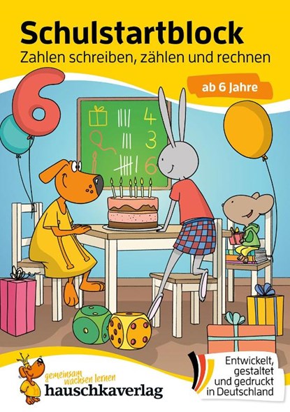 Schulstart-Block ab 6 Jahre - Zahlen schreiben, zählen und rechnen, Ulrike Maier - Paperback - 9783881007054