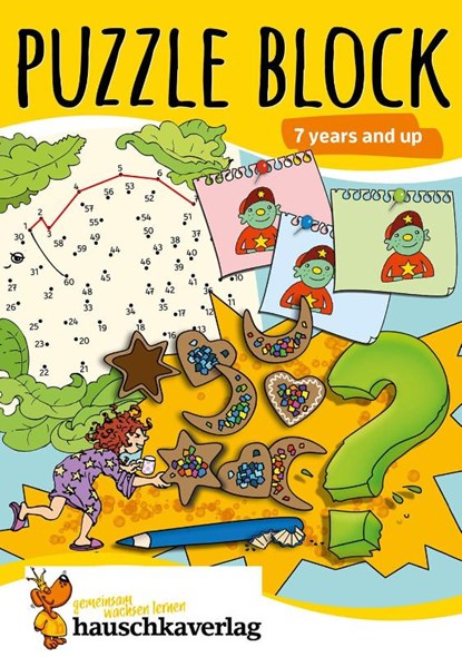 Puzzle Activity Book from 7 Years: Colourful Preschool Activity Books with Puzzle Fun - Labyrinth, Sudoku, Search and Find Books for Children, Promotes Concentration & Logical Thinking, Agnes Spiecker - Paperback - 9783881007429
