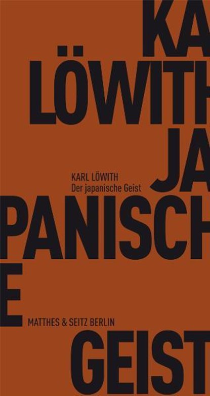 Der japanische Geist, Karl Löwith - Paperback - 9783882216615