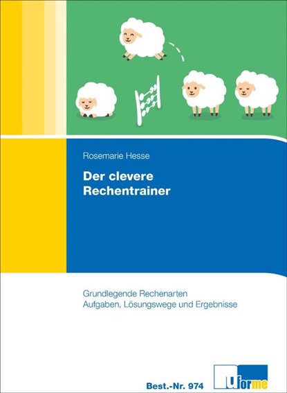 Der clevere Rechentrainer, Rosemarie Hesse - Paperback - 9783882349740