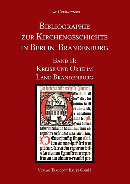 Bibliographie zur Kirchengeschichte in Berlin-Brandenburg, niet bekend - Paperback - 9783883098982