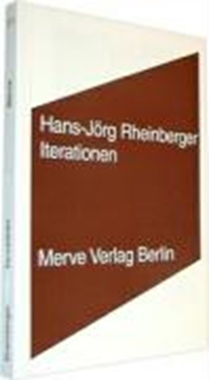 Iterationen, Hans-Jörg Rheinberger - Paperback - 9783883962054