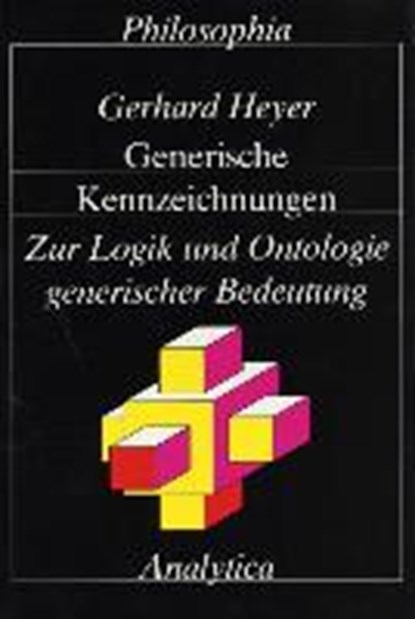 Generische Kennzeichnungen, HEYER,  Gerhard - Gebonden - 9783884050491