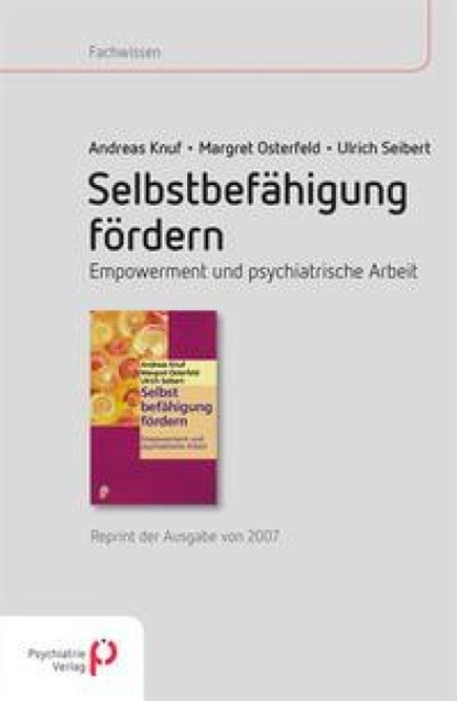 Selbstbefähigung fördern, Andreas Knuf ; Margret Osterfeld ; Ulrich Seibert - Paperback - 9783884146156