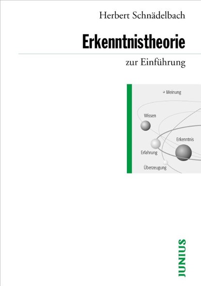 Erkenntnistheorie zur Einführung, Herbert Schnädelbach - Paperback - 9783885063681