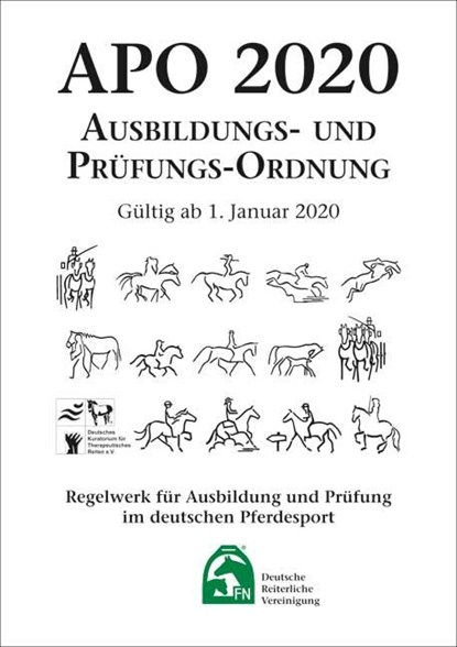 Ausbildungs-Prüfungs-Ordnung 2020 (APO), Deutsche Reiterliche Vereinigung E. V. (Fn) - Losbladig - 9783885428756
