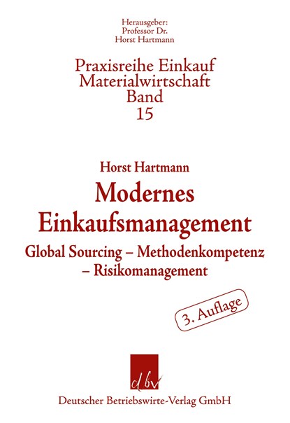 Modernes Einkaufsmanagement., Horst Hartmann - Paperback - 9783886402083