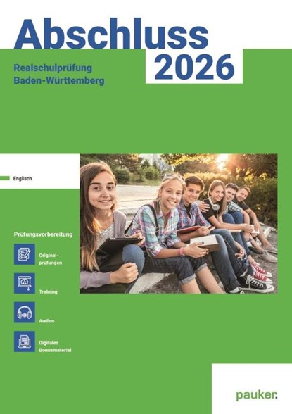 Abschluss 2025 - Realschulprüfung Baden-Württemberg - Aufgabenband - Originalprüfungen mit Trainingsteil für das Fach Englisch, Bergmoser Höller Verlag AG - Paperback - 9783889978837