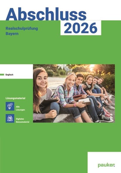 Abschluss 2026 - Realschule Bayern - Lösungsband - Englisch, Bergmoser Höller Verlag AG - Paperback - 9783889978905