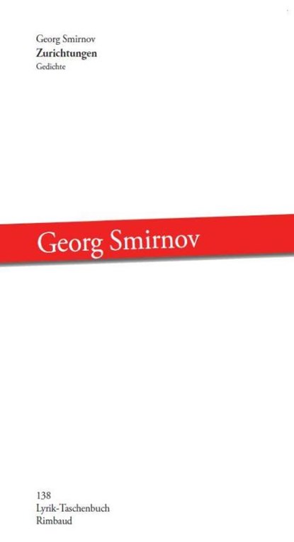 Zurichtungen, Georg Smirnov - Paperback - 9783890861388