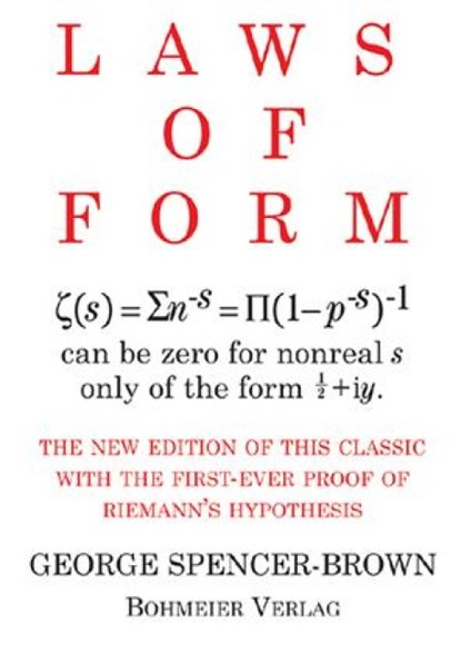 Laws of Form, George Spencer-Brown - Paperback - 9783890945804