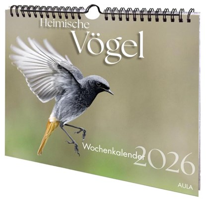 Heimische Vögel 2026 - Wochenkalender, AULA-Verlag - Paperback - 9783891048726