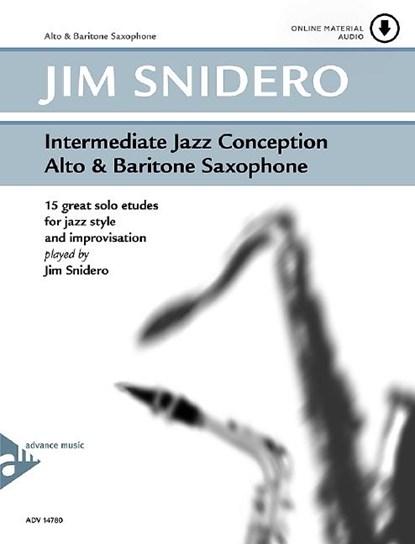 INTERMEDIATE JAZZ CONCEPTION ALTO SAX, niet bekend - Paperback - 9783892212102