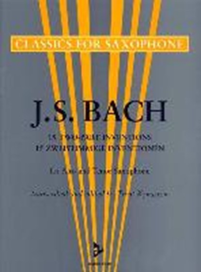 15 Two-Part Inventions, BACH,  Johann Sebastian - Paperback - 9783892215448