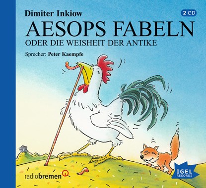 Aesops Fabeln oder Die Weisheit der Antike. 2 CDs, Dimiter Inkiow - AVM - 9783893539185