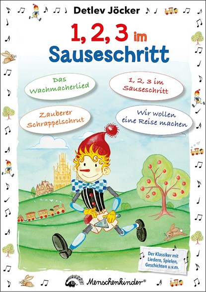 Detlev Jöcker: 1, 2, 3 im Sauseschritt (ab 0-7 Jahren), Detlev Jöcker - Paperback - 9783895163210