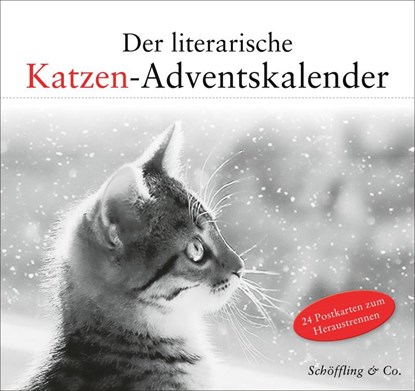 Der literarische Katzen-Adventskalender, Julia Bachstein - Paperback - 9783895617980