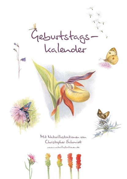 Geburtstagskalender, Christopher Schmidt - Paperback - 9783895664380