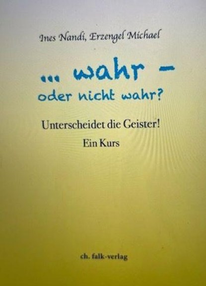 ...wahr oder nicht wahr?, Ines Nandi - Paperback - 9783895683336