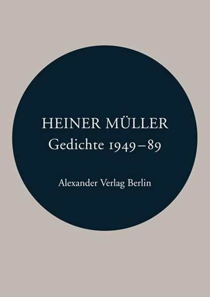 Gedichte 1949-1989, Heiner Müller - Paperback - 9783895810268