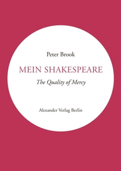 Mein Shakespeare, Peter Brook - Ebook - 9783895813719