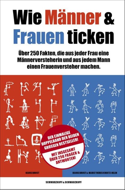 Wie Frauen ticken & Wie Männer ticken, Hauke Brost ; Maria Theres Kroetz-Relin - Paperback - 9783896028754