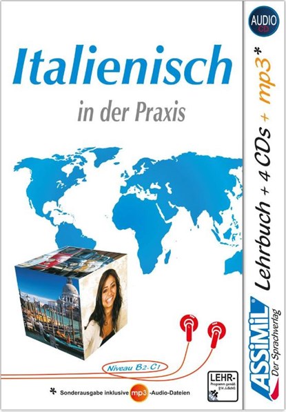 ASSiMiL Italienisch in der Praxis. Lehrbuch (Niveau B2-C1) + 4 Audio-CDs + 1 mp3-CD, Assimil Gmbh - Gebonden - 9783896252609