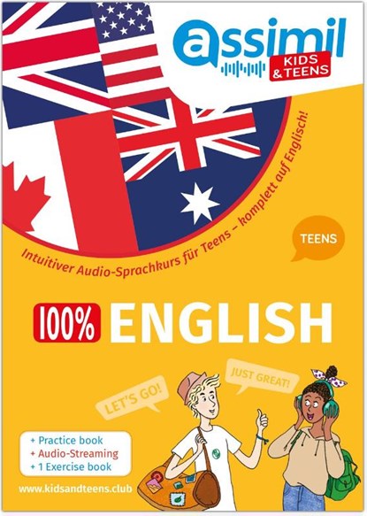 ASSiMiL 100 % English - Teens, Assimil Gmbh - Gebonden - 9783896253156