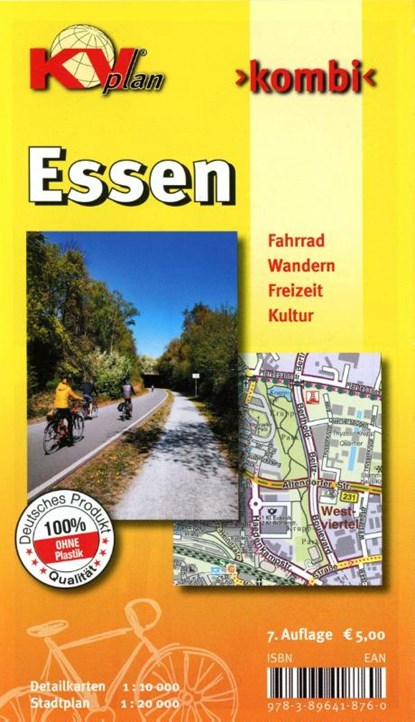 Essen - Stadtplan, Sascha René Tacken - Gebonden - 9783896418760