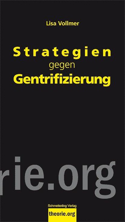 Strategien gegen Gentrifizierung, Lisa Vollmer - Paperback - 9783896576880