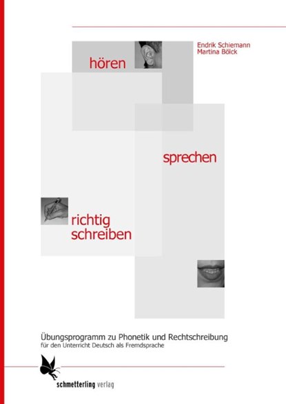 hören - sprechen - richtig schreiben. Kursbuch- und Arbeitsbuch, Endrik Schiemann ; Martina Bölck - Paperback - 9783896578051