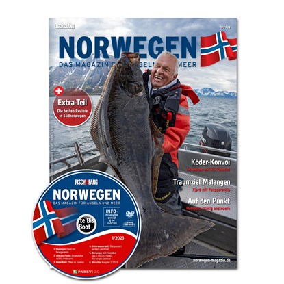 Norwegen Magazin Nr. 1/23 + DVD, Redaktion Fisch & Fang - Paperback - 9783897151628