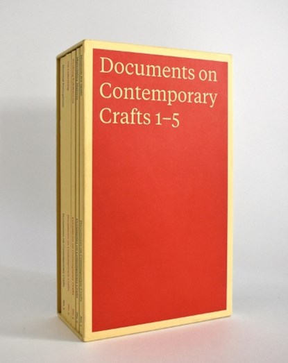 Documents on Contemporary Crafts 1-5, Andre Gali ; Hege Henriksen - Paperback Boxset - 9783897905801