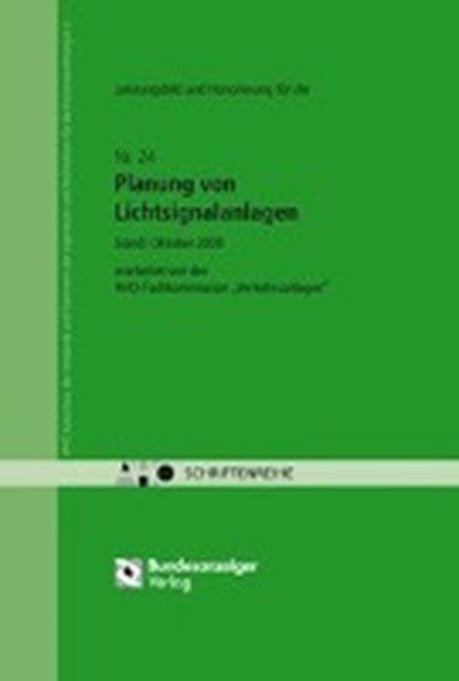 Leistungsbild und Honorierung - Planung von Lichtsignalanlagen, niet bekend - Paperback - 9783898177481