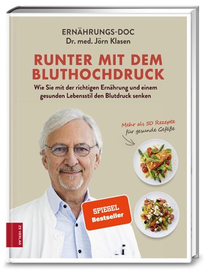 Runter mit dem Bluthochdruck, Jörn Klasen - Gebonden - 9783898838832