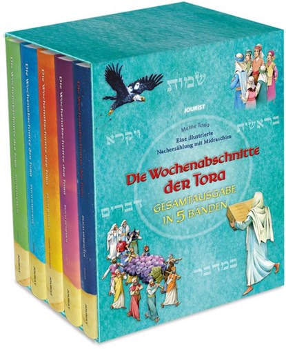 Die Wochenabschnitte der Tora. Gesamtausgabe in 5 Bänden, Nachman Zakon - Paperback - 9783898947749