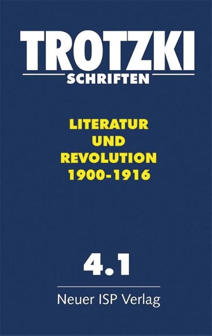 Trotzki Schriften, Band 4.1, Leo Trotzki - Gebonden - 9783899009125