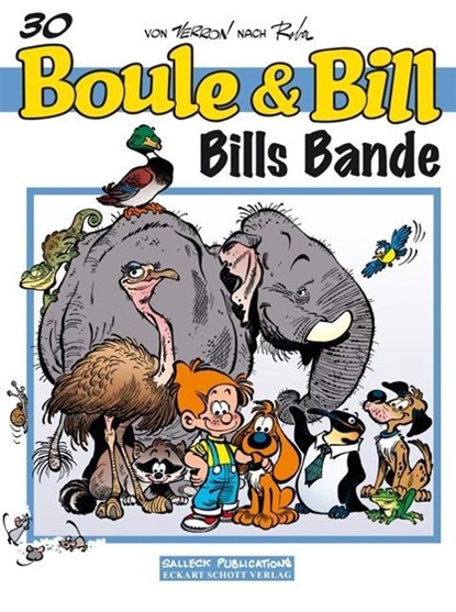 Boule und Bill 30: Bills Bande, Jean Roba - Paperback - 9783899082432