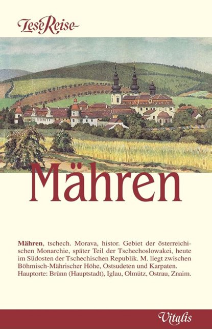 LeseReise Mähren, Harald Salfellner - Gebonden - 9783899190342