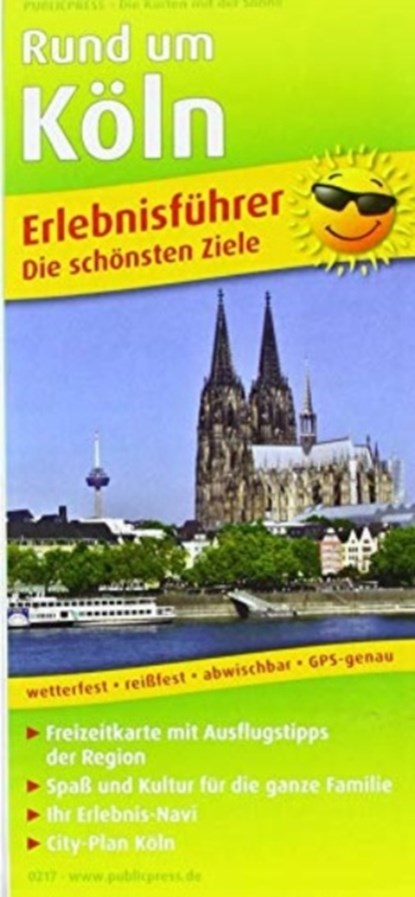 Around Cologne, adventure guide with map 1:150,000, niet bekend - Gebonden - 9783899202175