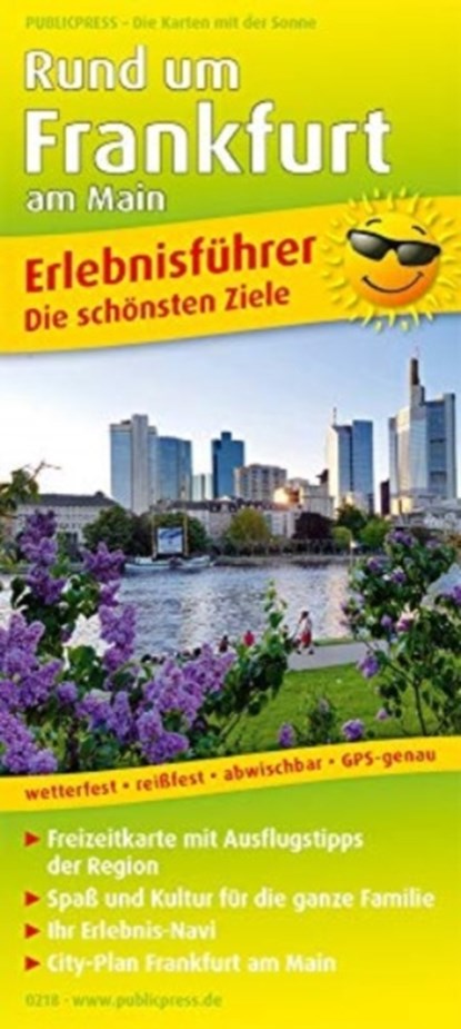 Around Frankfurt am Main, adventure guide and map 1:150,000, niet bekend - Gebonden - 9783899202182