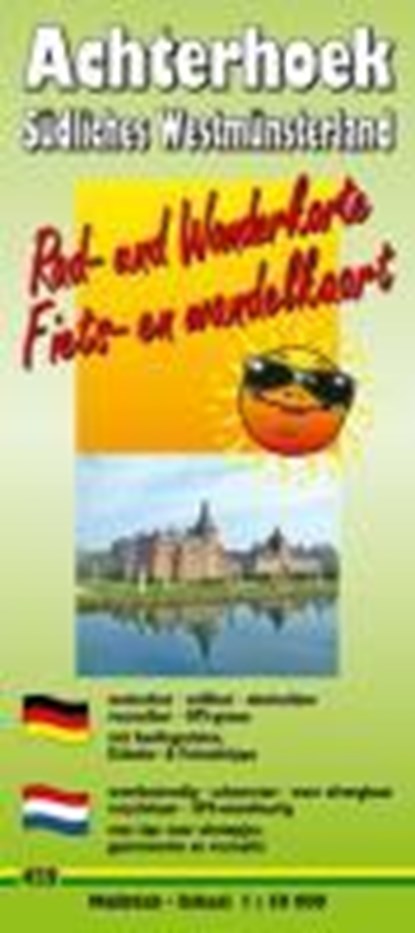 Rad- und Wanderkarte Achterhoek - Südliches Westmünsterland 1 :, niet bekend - Paperback - 9783899204599