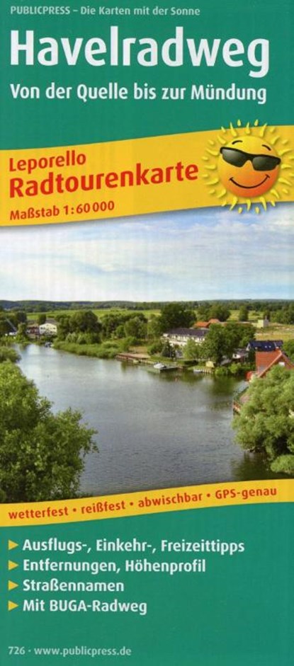 Havel cycle path, from the source to the mouth, niet bekend - Gebonden - 9783899207262