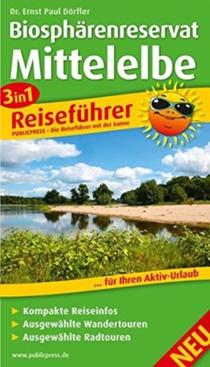 Middle Elbe Biosphere Reserve, 3in1 travel guide, Ernst Paul Dörfler - Gebonden - 9783899208320