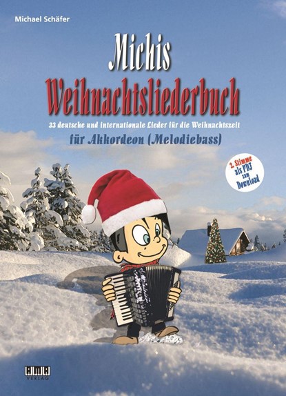 Michis Weihnachtsliederbuch für Akkordeon (Melodiebass), Michael Schäfer - Paperback - 9783899223040