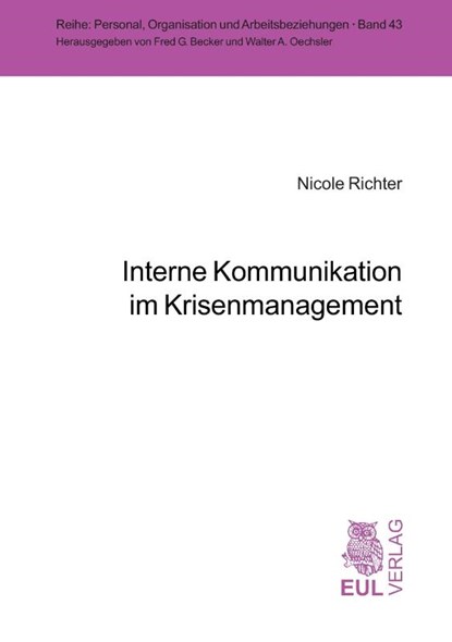 Interne Kommunikation im Krisenmanagement, Nicole Richter - Paperback - 9783899365849